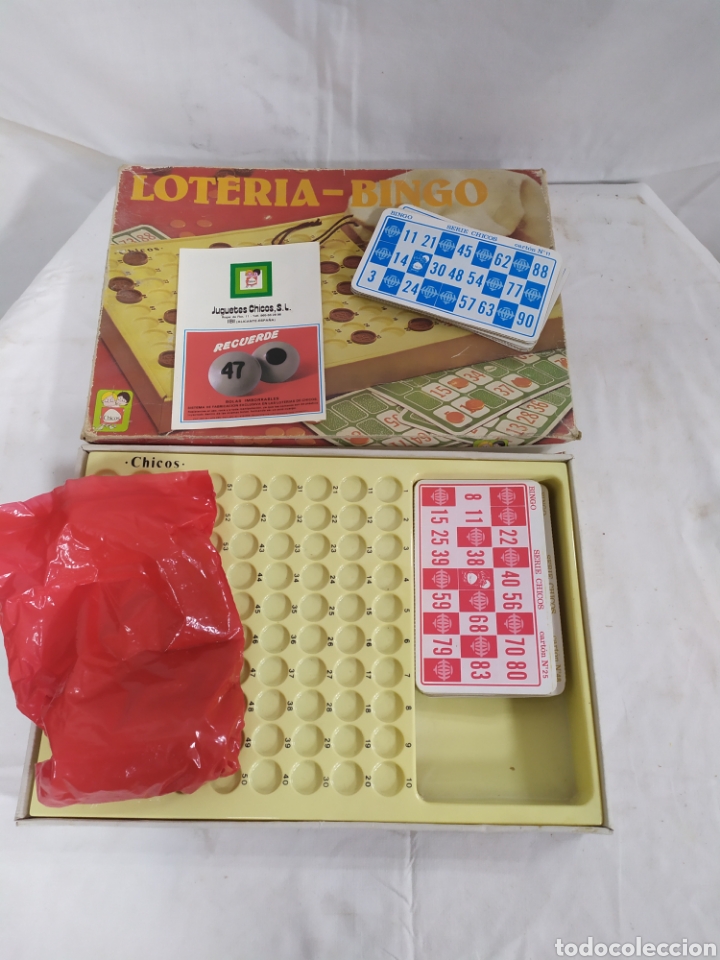Juegos antiguos: Loteria-Bingo de Chicos - Foto 2