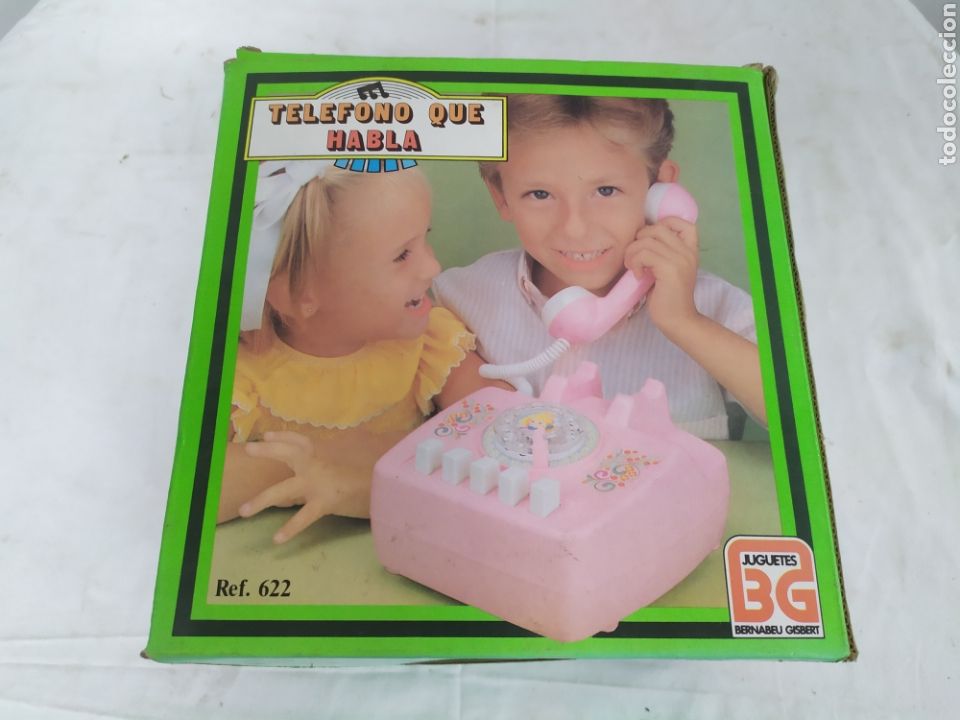 Juegos antiguos: Telefono que habla de Bernab&eacute;u Gisbert - Foto 1