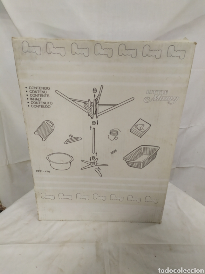 Juegos antiguos: Tendedero y accesorios de lavado de Barval - Foto 2