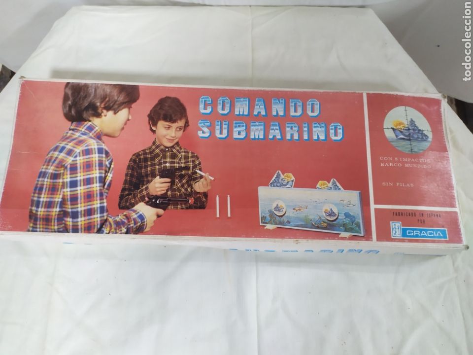 Juegos antiguos: Comando Submarino de juguetes Gracia - Foto 1