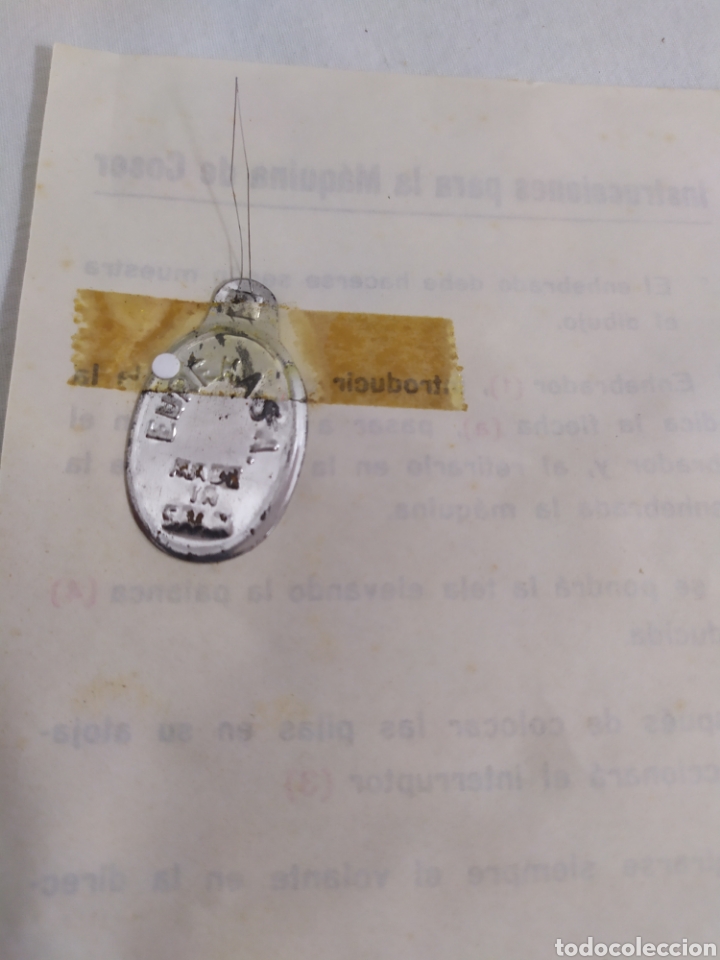 Juegos antiguos: M&aacute;quina de coser de Eureka - Foto 6