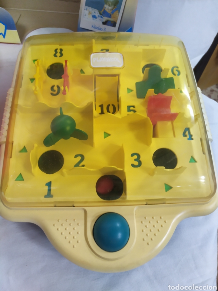 Juegos antiguos: Laberinto de canicas locas de Playskool - Foto 3