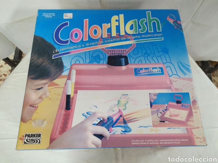 Juegos antiguos: Colorflash de Parker - Foto 1