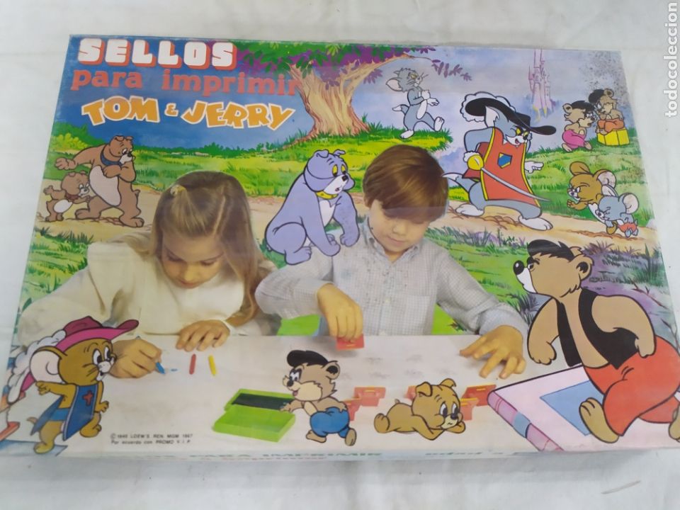 Juegos antiguos: Sellos de Tom y Jerry - Foto 1