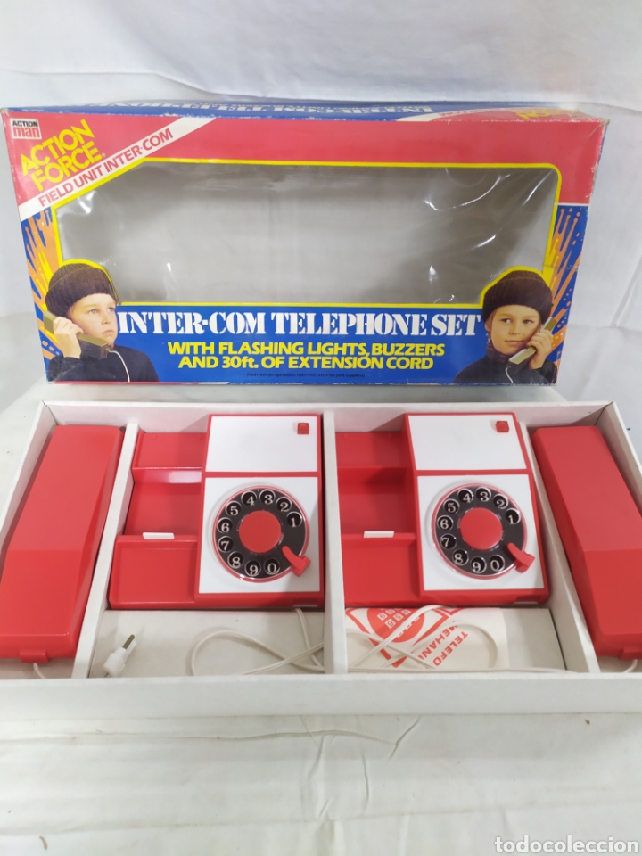 Juegos antiguos: Intercom Telephone Set de Action Man - Foto 2