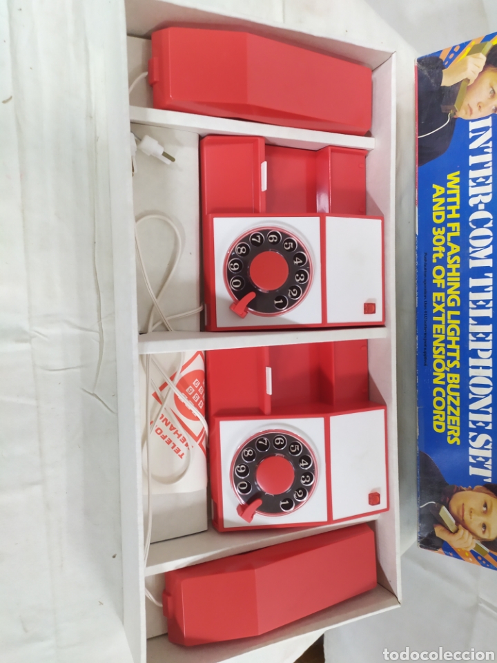 Juegos antiguos: Intercom Telephone Set de Action Man - Foto 3
