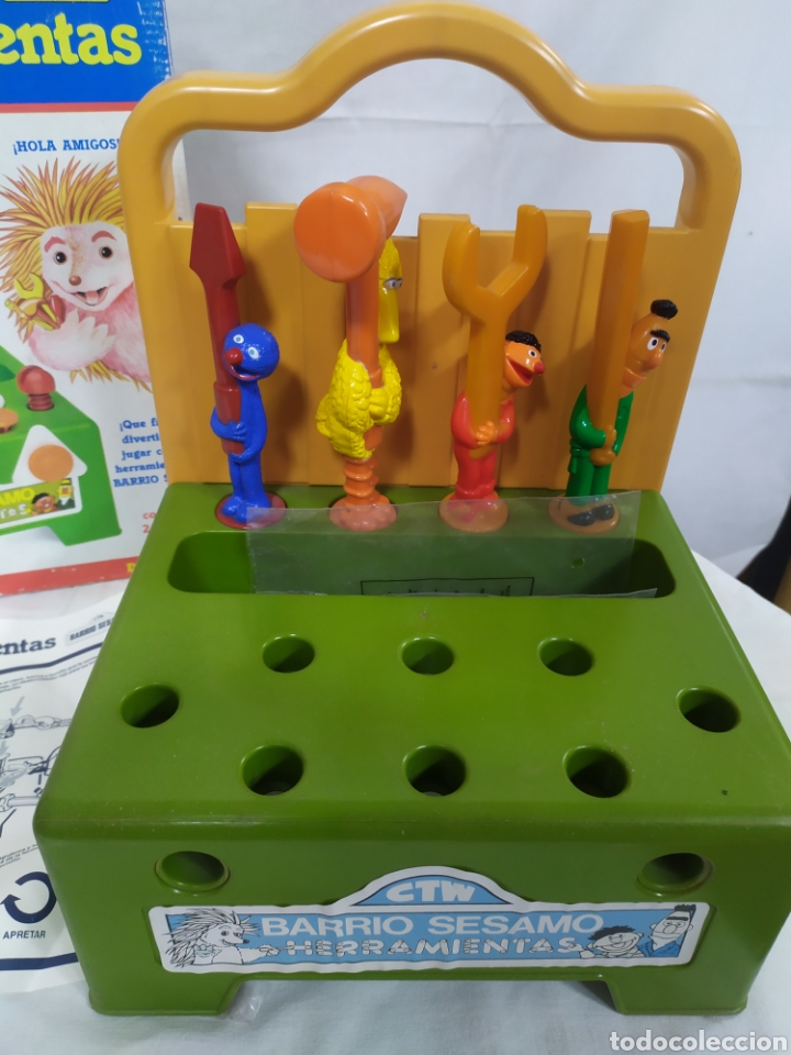 Juegos antiguos: Herramientas de Barrio S&eacute;samo de Playskool - Foto 3