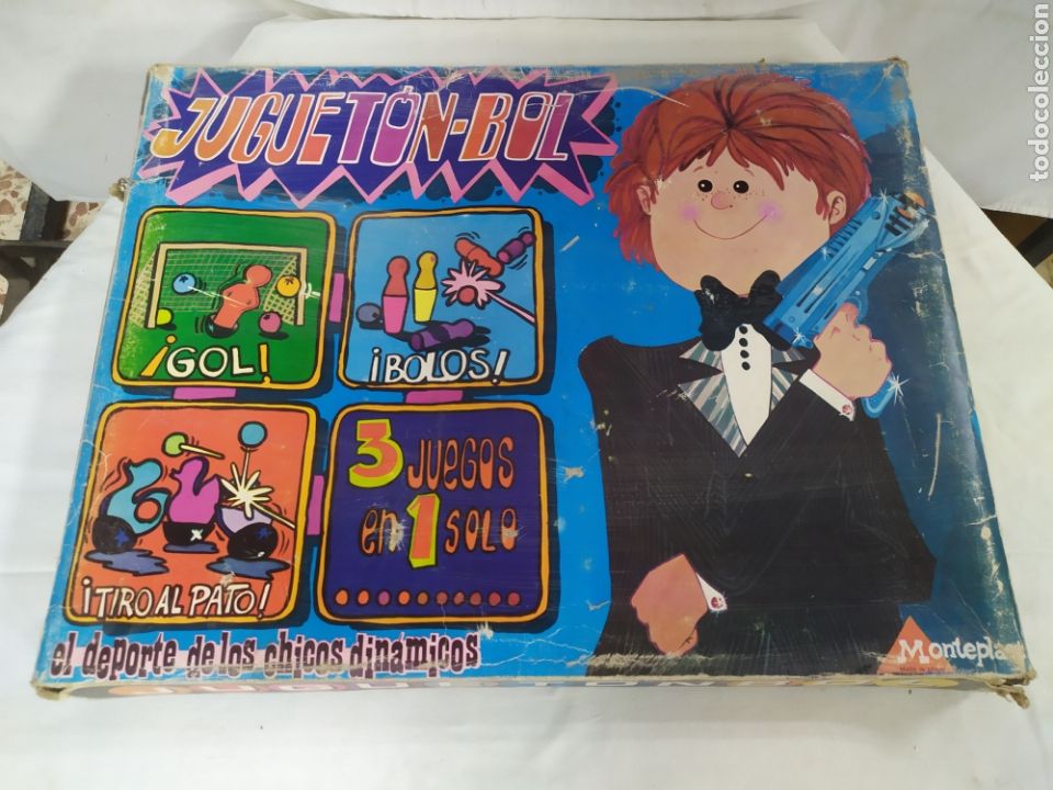 Juegos antiguos: Juguet&oacute;n -Bol de Monteplast - Foto 1