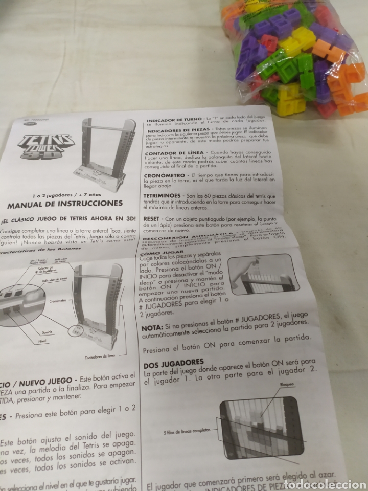 Juegos antiguos: Tetris Tower 3D de Famosa - Foto 5