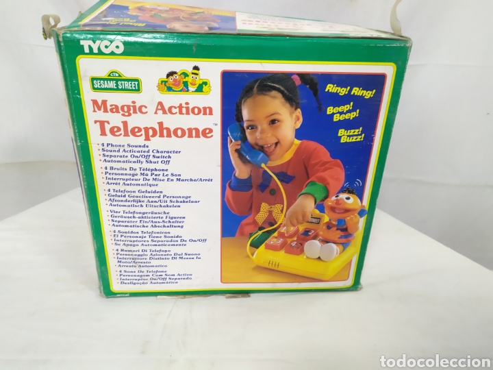 Juegos antiguos: Magic Action Telephone de Tyco - Foto 2