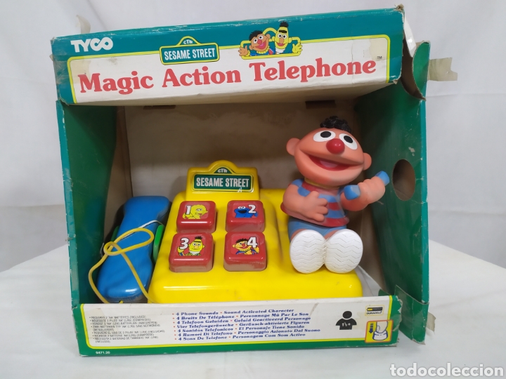 Juegos antiguos: Magic Action Telephone de Tyco - Foto 1