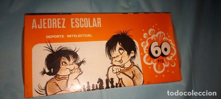 Juegos antiguos: AJEDREZ FICHAS - Foto 1