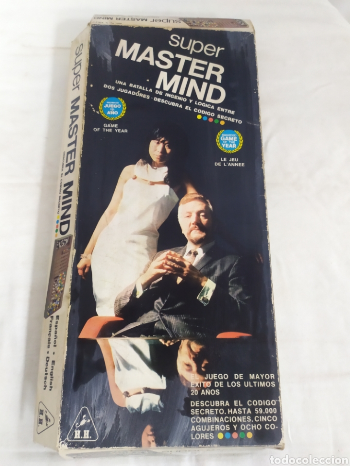 Juegos antiguos: Super M&aacute;ster Mind de HH - Foto 1