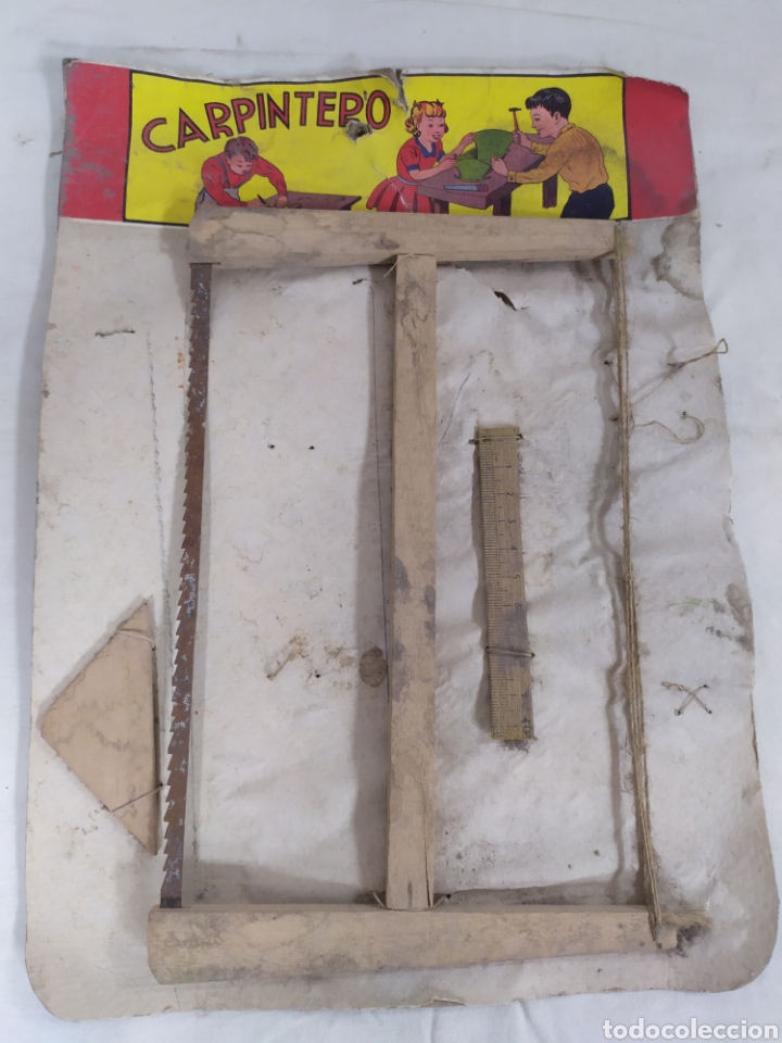 Juegos antiguos: Juguete de carpinter&iacute;a - Foto 1