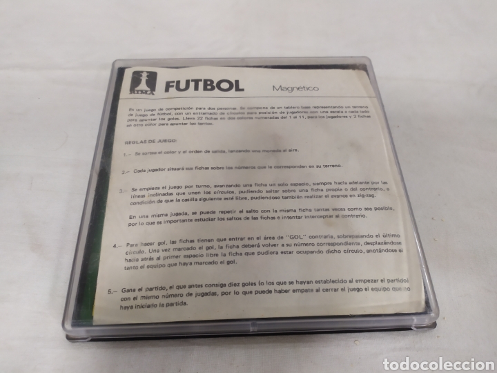 Juegos antiguos: F&uacute;tbol magn&eacute;tico de Rima - Foto 1