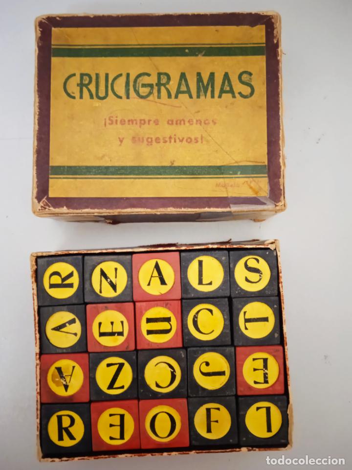 Juegos antiguos: JUEGO DE CRUCIGRAMAS - Foto 1
