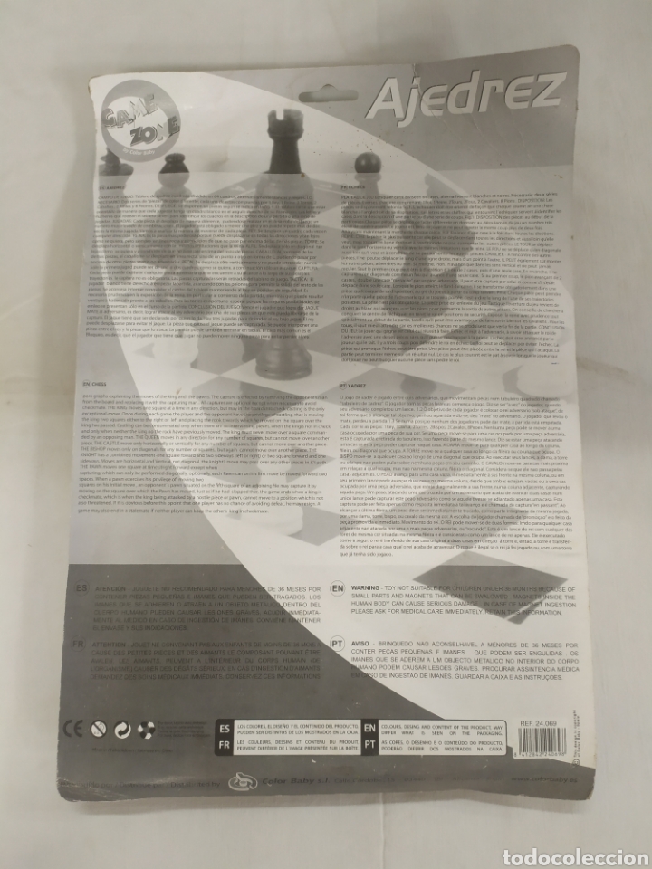 Juegos antiguos: Set de ajedrez de Game Zone - Foto 2
