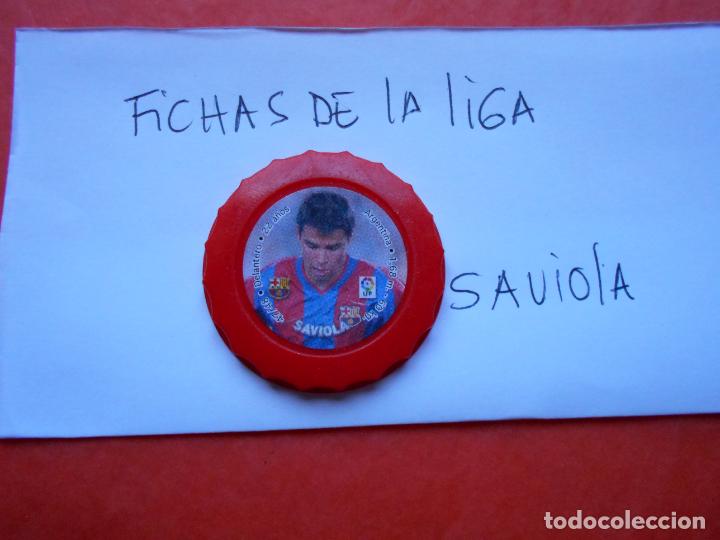 Juegos antiguos: FICHAS DE LA LIGA SAVIOLA - Foto 1