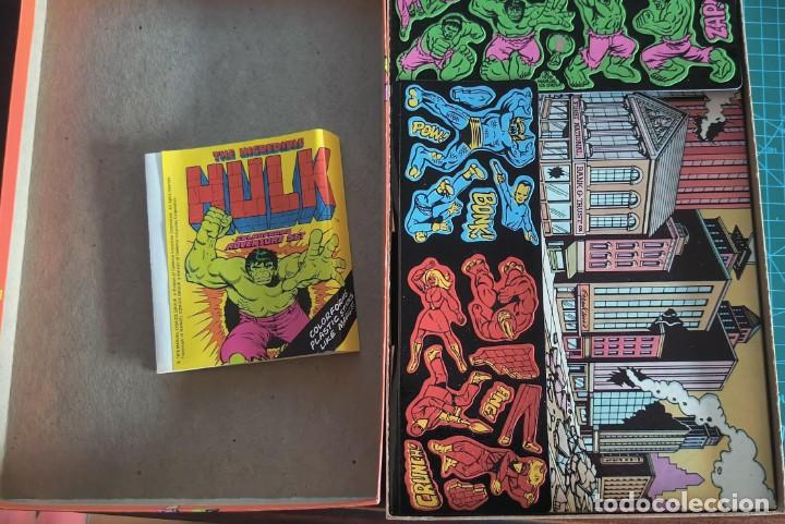 Juegos antiguos: 2 MARVEL COLORFORMS PLAY SET HULK SUPER HEROES - Foto 3