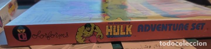 Juegos antiguos: 2 MARVEL COLORFORMS PLAY SET HULK SUPER HEROES - Foto 9