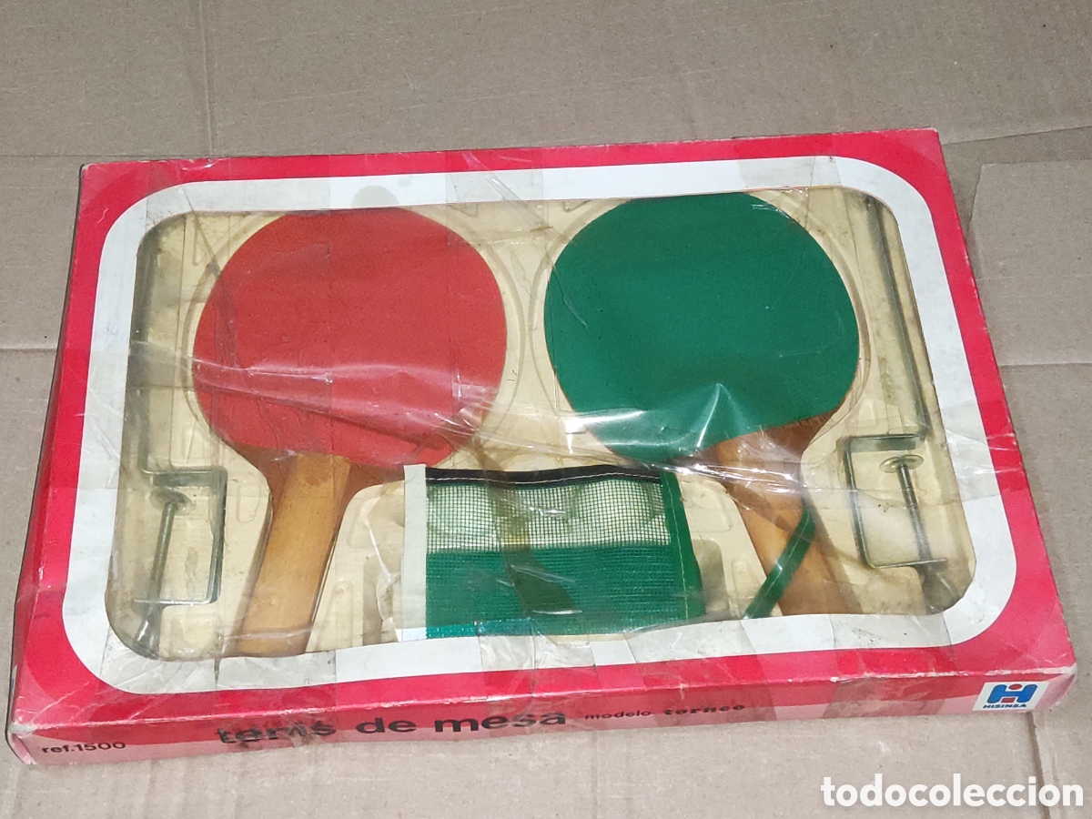 Juegos antiguos: Antiguo juego Tenis de Mesa. - Foto 2