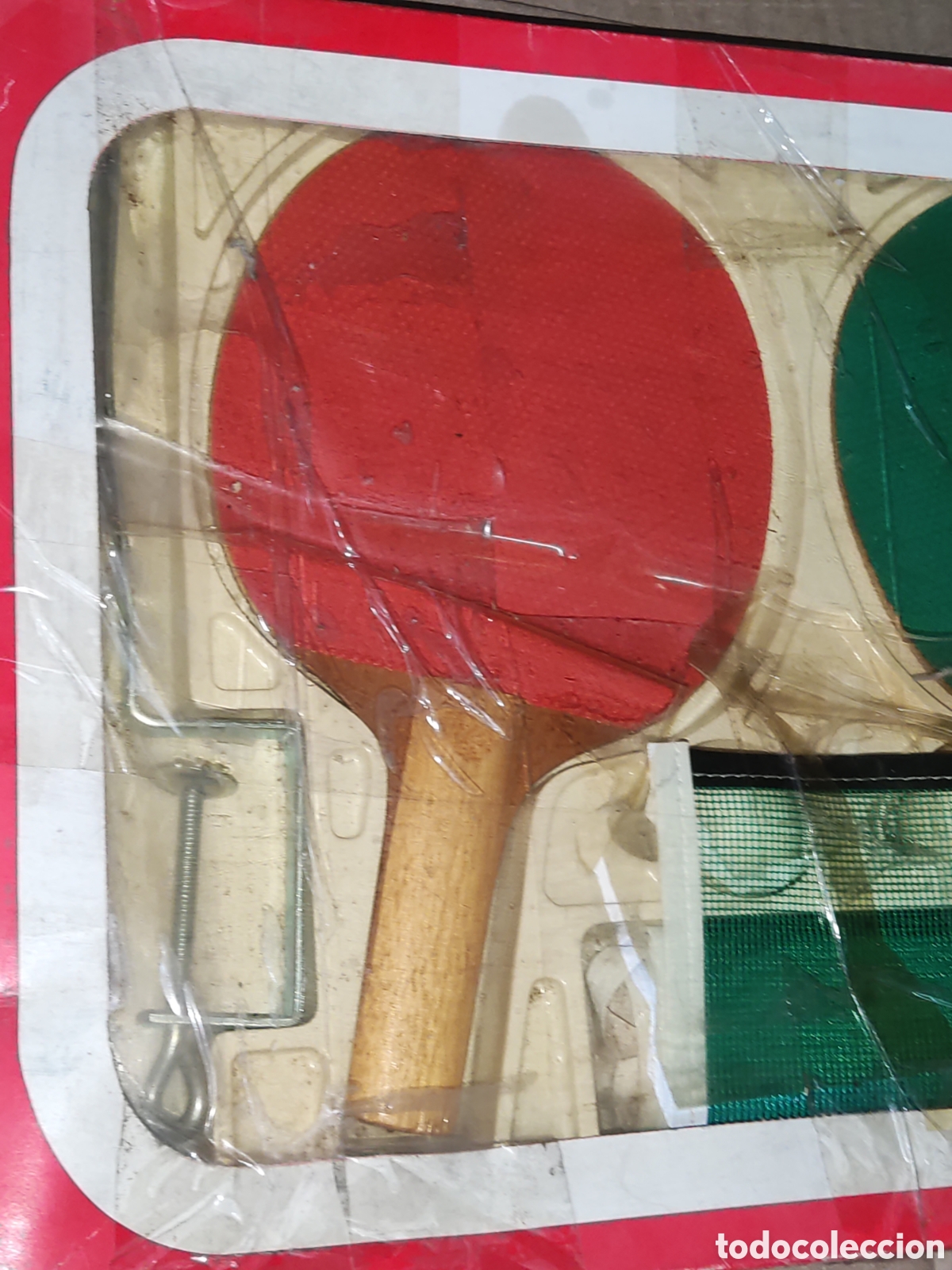 Juegos antiguos: Antiguo juego Tenis de Mesa. - Foto 3