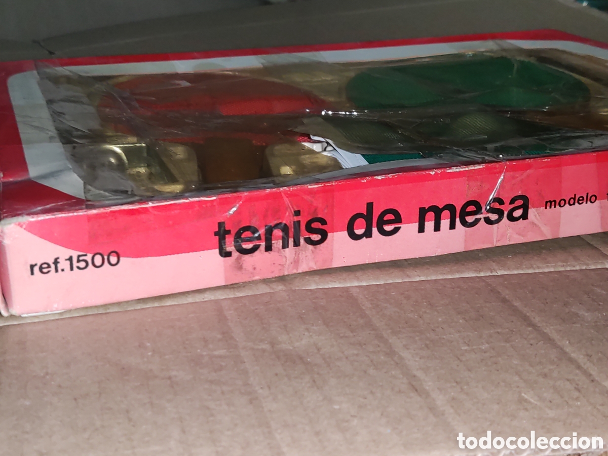 Juegos antiguos: Antiguo juego Tenis de Mesa. - Foto 5