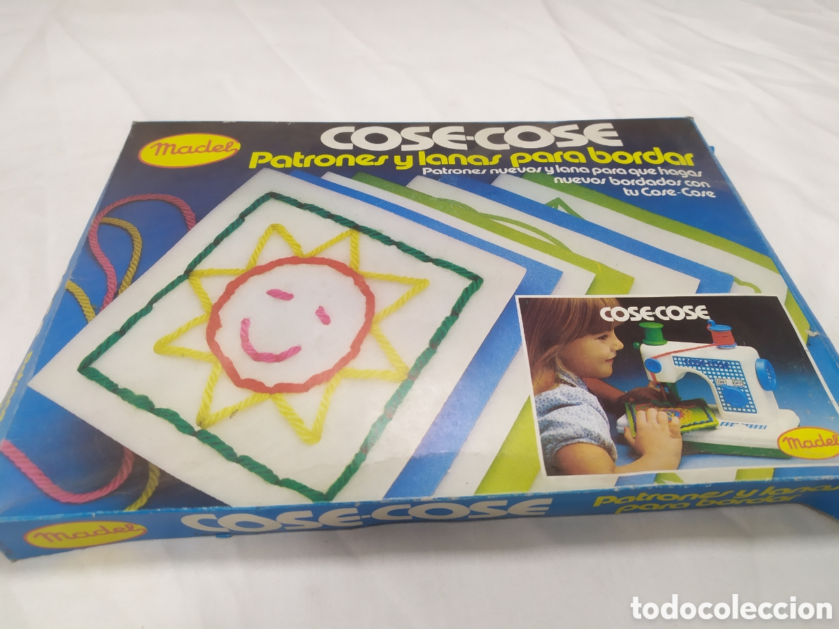 Juegos antiguos: Cose-cose, patrones y lanas para bordar de Madel - Foto 1