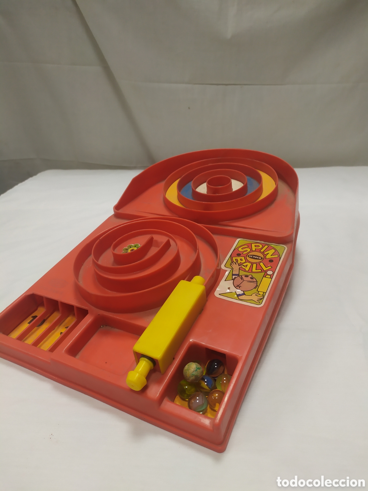 Juegos antiguos: Antiguo Spin Ball de Geyper - Foto 4