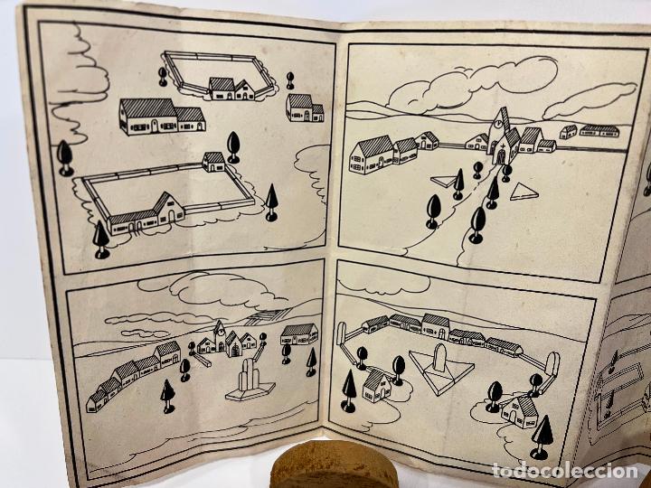 Juegos antiguos: JUEGO ANTIGUO DE CONSTRUCCION CIUDAD DE MADERA - Foto 6