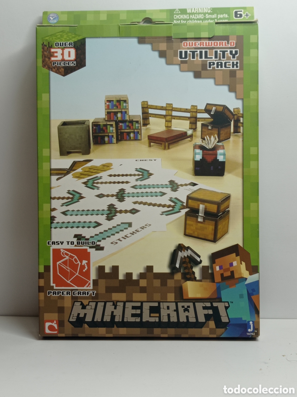 minecraft, 30 pieces paper craft. -completo- - Comprar Jogos