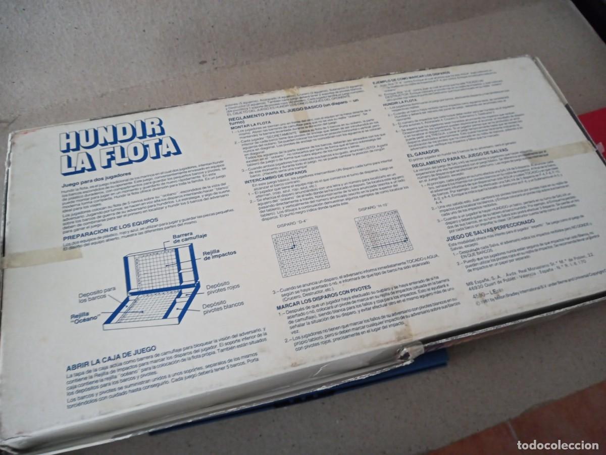 Juegos antiguos: HUNDIR LA FLOTA. MB JUEGOS - Foto 17