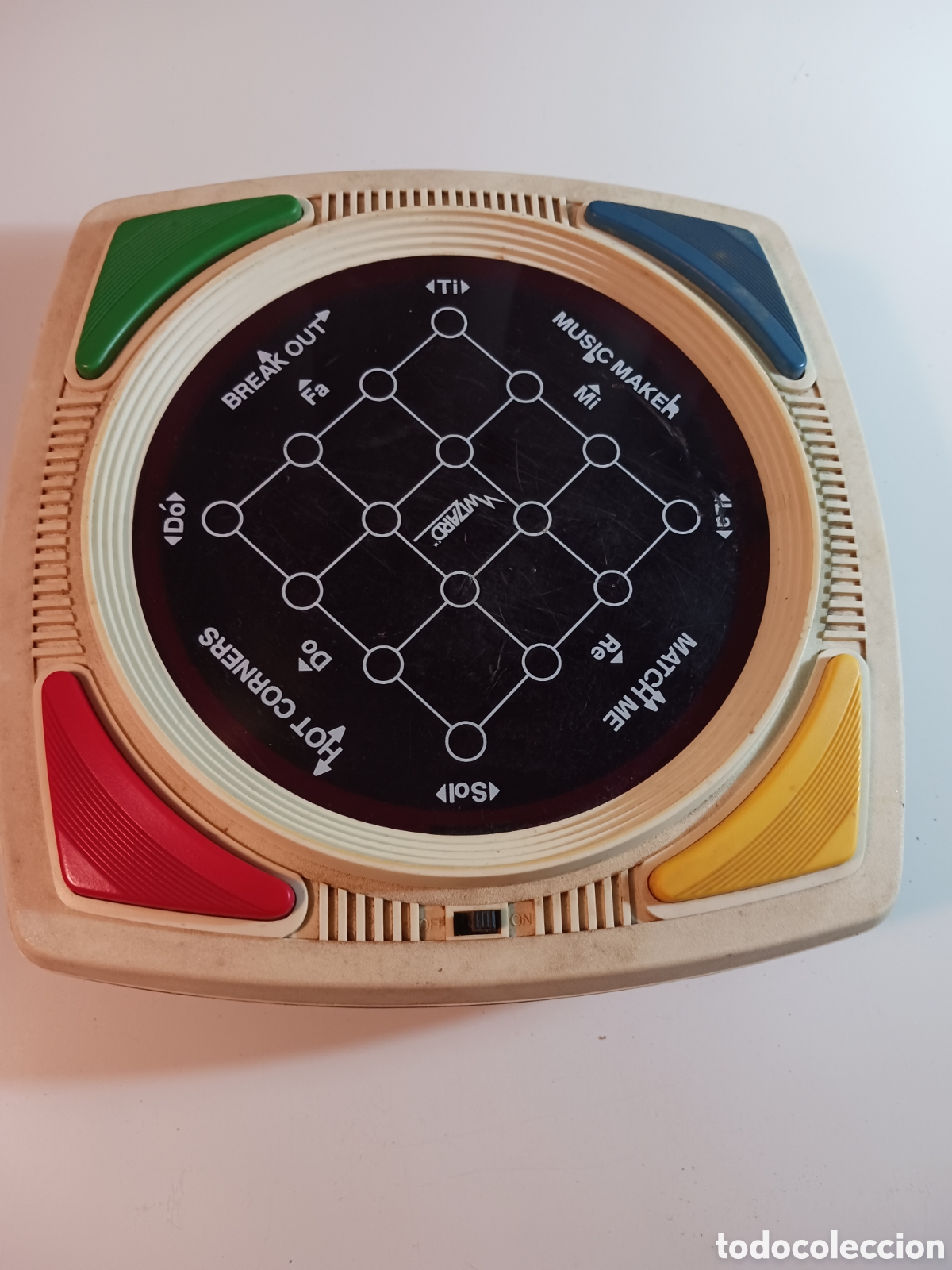 Juegos antiguos: Waddingtons Wizard, juego de musica. Sin cable, sin pilas. - Foto 1