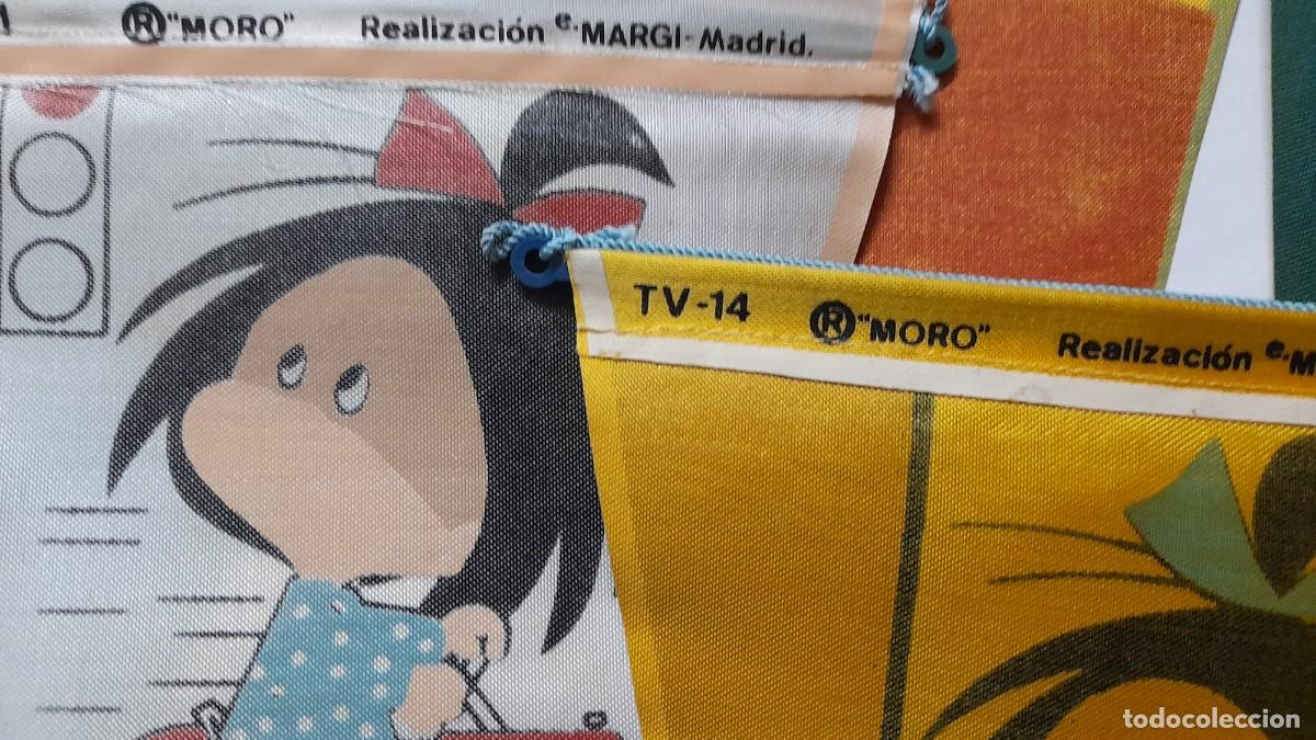 Juegos antiguos: 8 banderines telerin - Foto 2