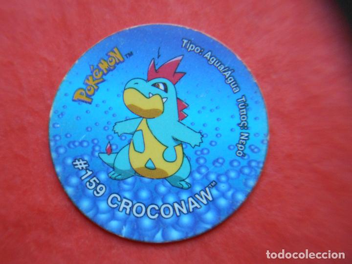 Juegos antiguos: TAZO POKEMON CROCONAW 159 - Foto 1
