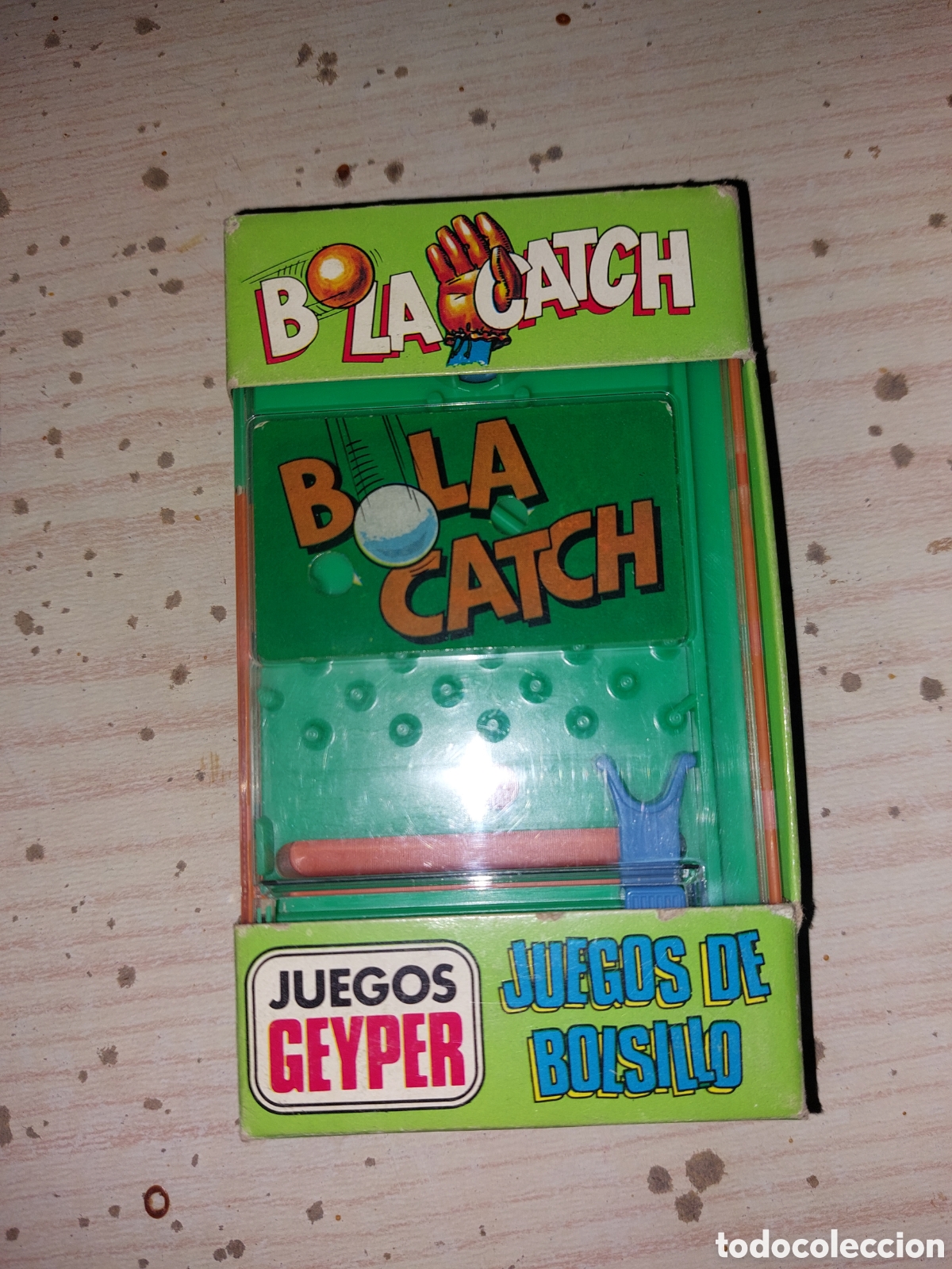 Juegos antiguos: Juego de bolsillo Geyper. Bolacatch - Foto 2