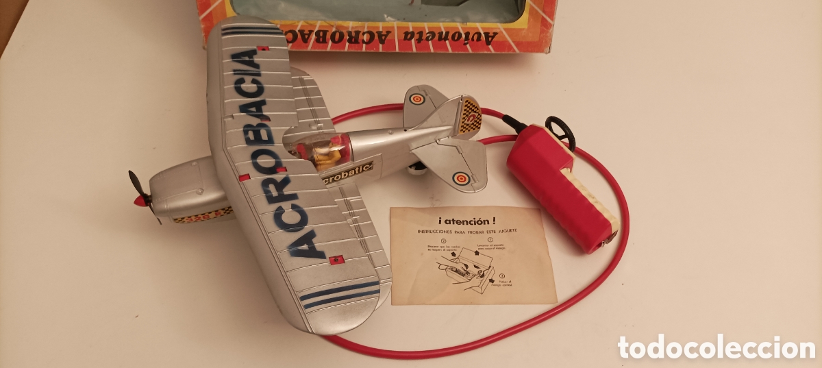 Juegos antiguos: Sanch&iacute;s Avioneta Acrobacia Ref 326 E - Foto 6