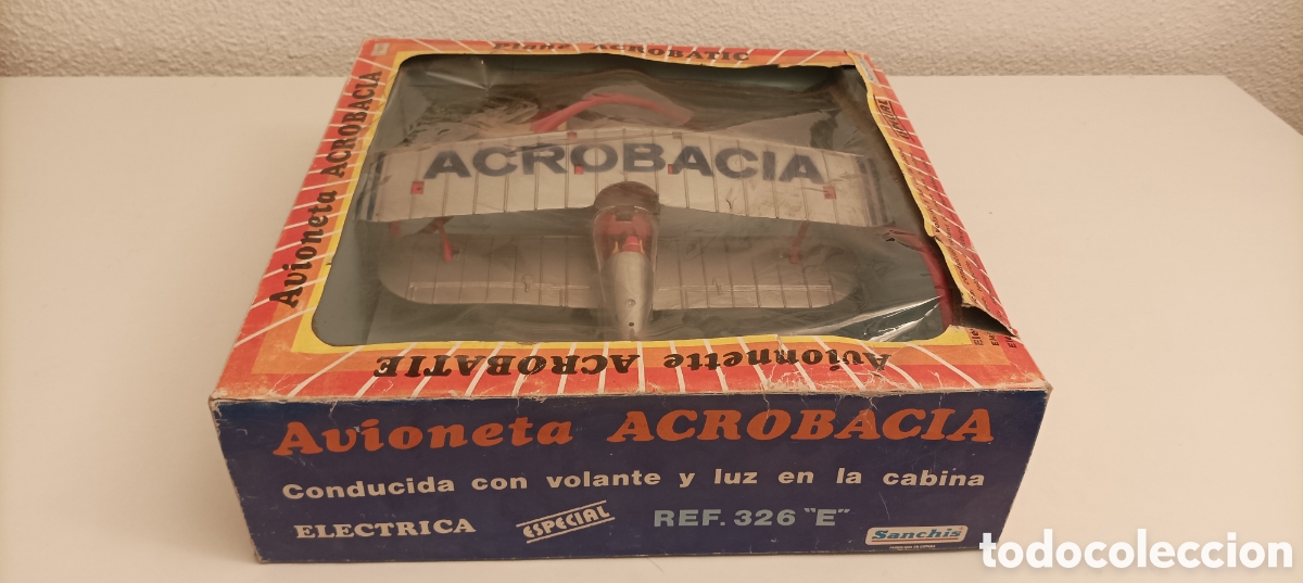 Juegos antiguos: Sanch&iacute;s Avioneta Acrobacia Ref 326 E - Foto 1