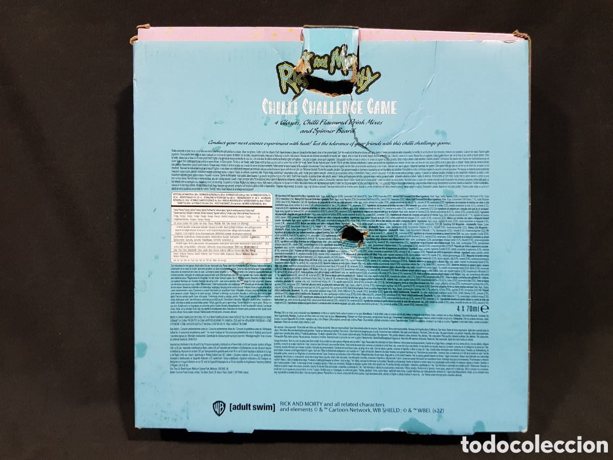 Juegos antiguos: Rick y Morty Chilli Challenge Game. Incompleto - Foto 7