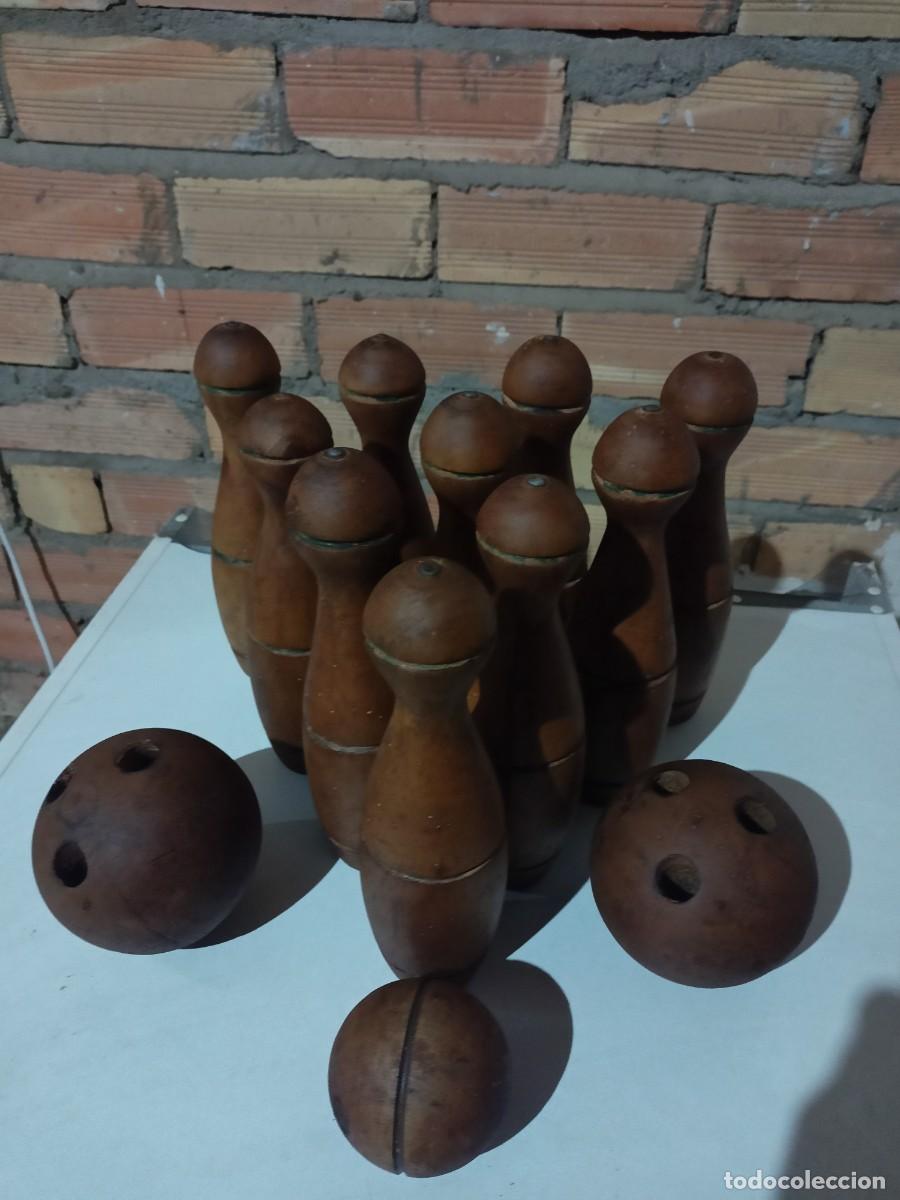 Juegos antiguos: JUEGO DE BOLOS a Antiguo - Foto 1