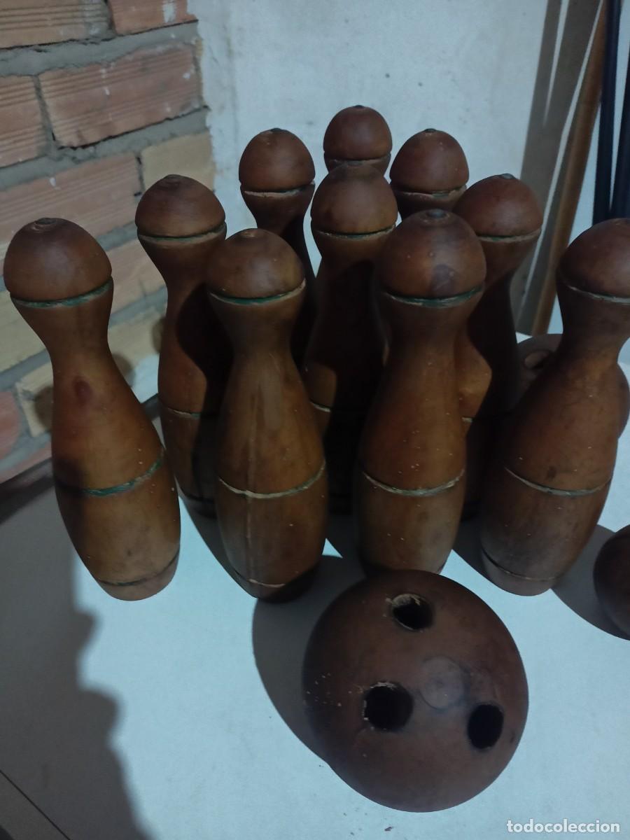 Juegos antiguos: JUEGO DE BOLOS a Antiguo - Foto 3