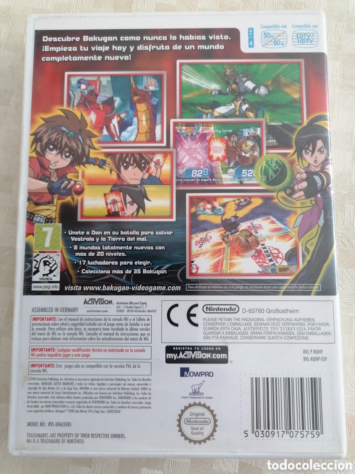 Juegos antiguos: Bakugan. Wii - Foto 3