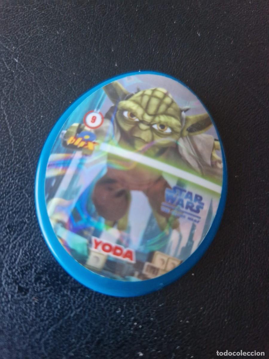 Juegos antiguos: TAZO N&ordm; 9 STAR WARS THE CLONE WARS BLIX - Foto 1