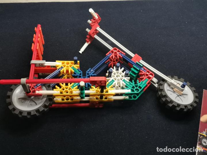Juegos antiguos: MOTOCICLETA CONSTRUCCI&Oacute;N KNEX - Foto 4
