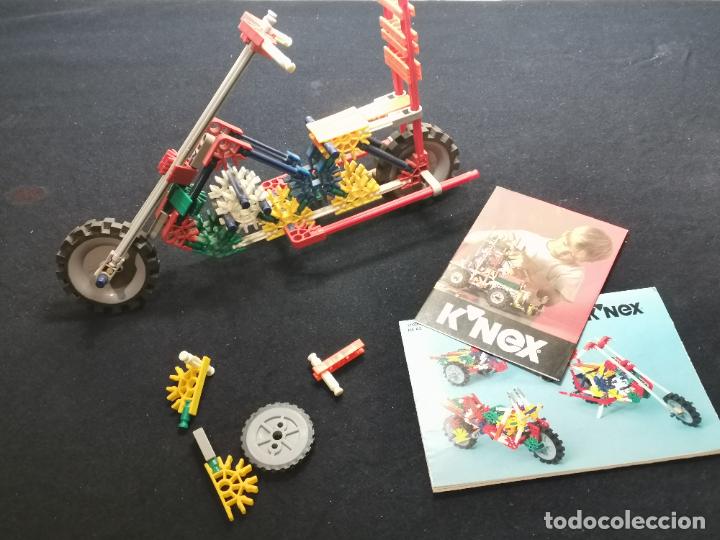 Juegos antiguos: MOTOCICLETA CONSTRUCCI&Oacute;N KNEX - Foto 1
