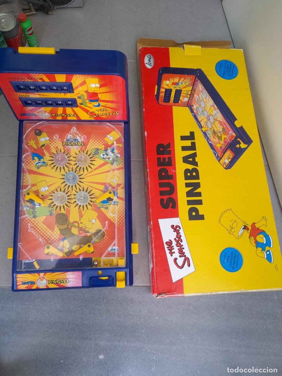 Juegos antiguos: Juego Super pinball The Simpsons - Foto 1