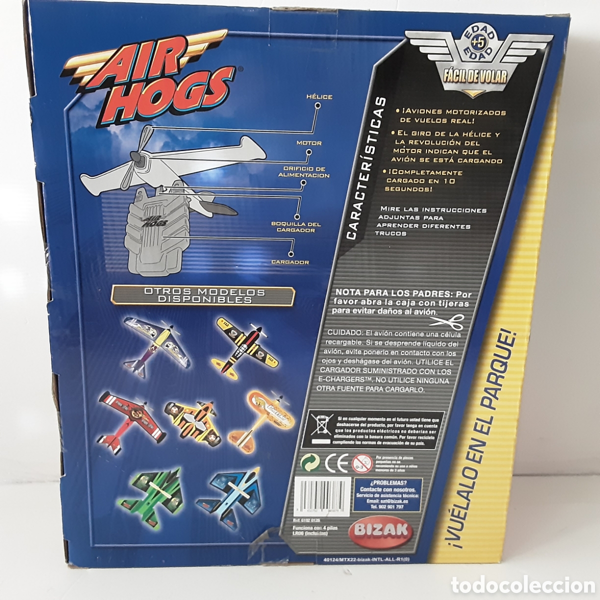Juegos antiguos: Air Hogs. Bizak. Nuevo. - Foto 2