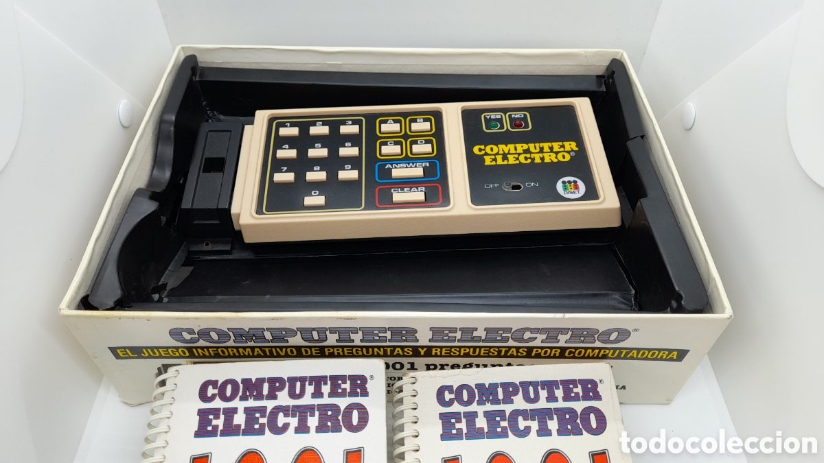 Juegos antiguos: ANTIGUO JUEGO COMPUTER ELECTRO, DE DISET. BUEN ESTADO Y FUNCIONANDO - Foto 2