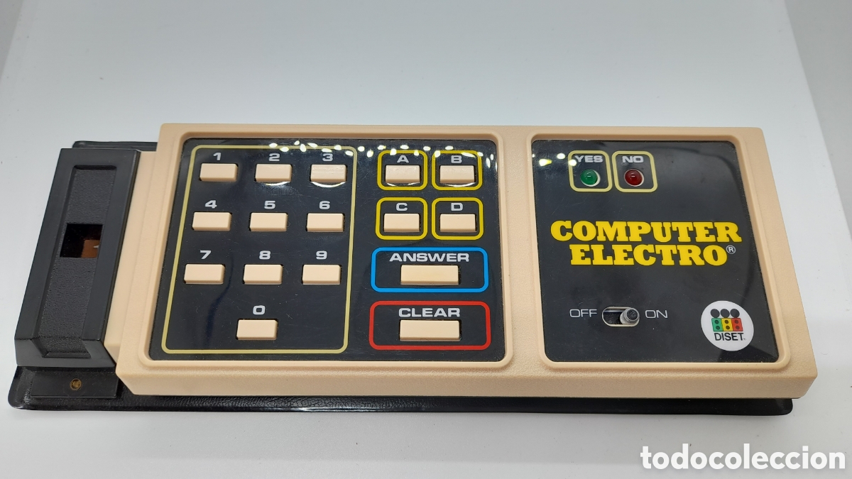 Juegos antiguos: ANTIGUO JUEGO COMPUTER ELECTRO, DE DISET. BUEN ESTADO Y FUNCIONANDO - Foto 3