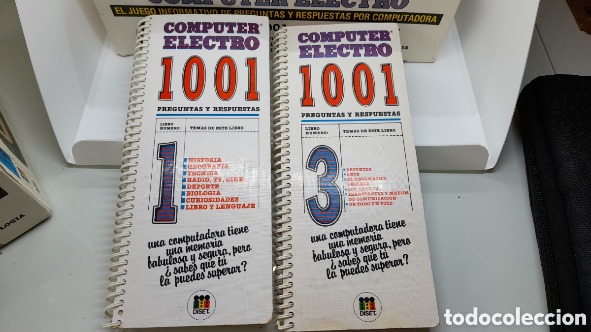 Juegos antiguos: ANTIGUO JUEGO COMPUTER ELECTRO, DE DISET. BUEN ESTADO Y FUNCIONANDO - Foto 4